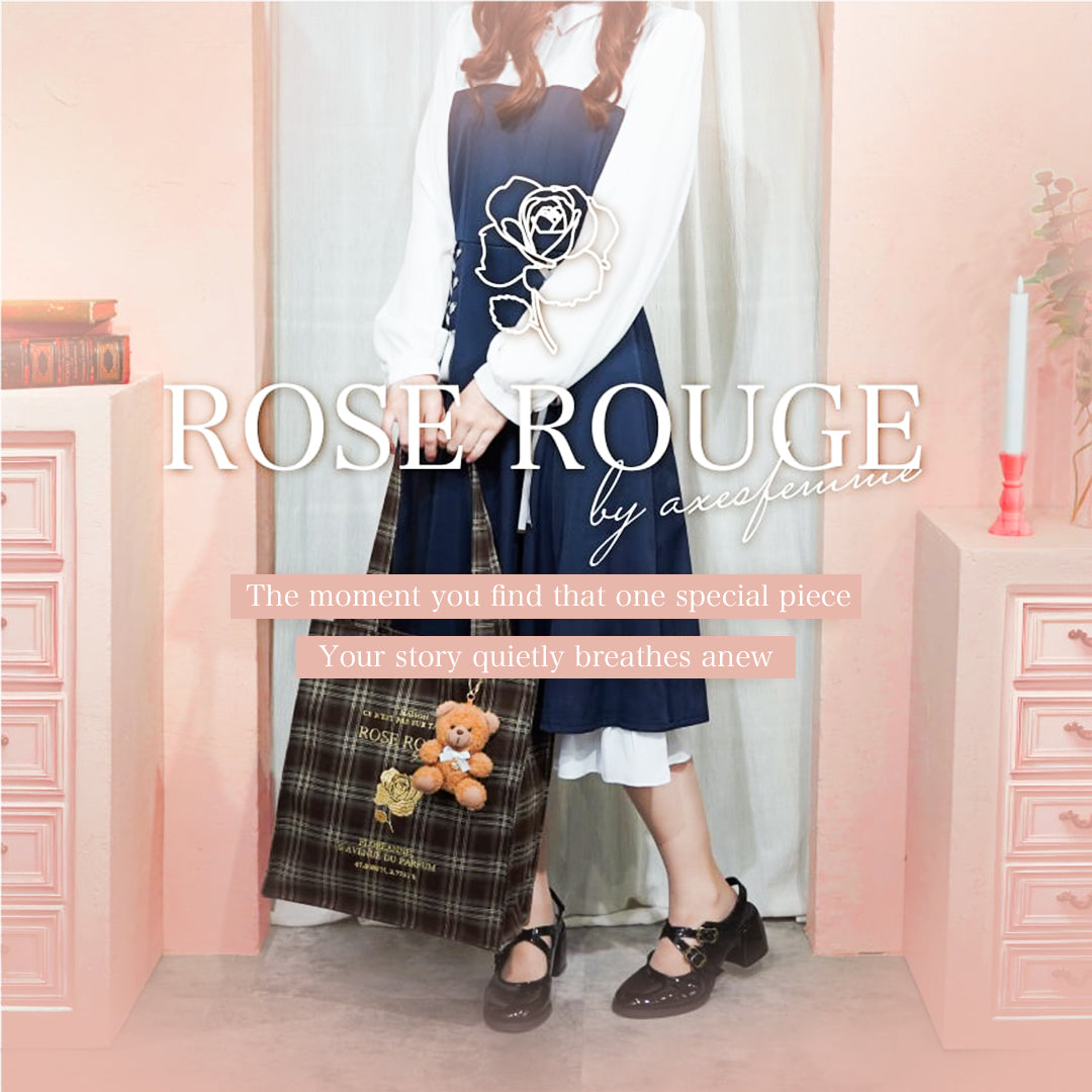 ROSE ROUGE – axes femme from JAPAN