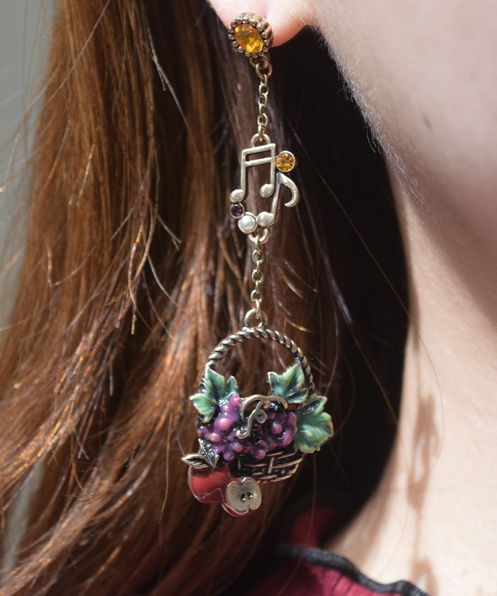 Seasonal Autumn Pierce Earrings – axes femme from JAPAN