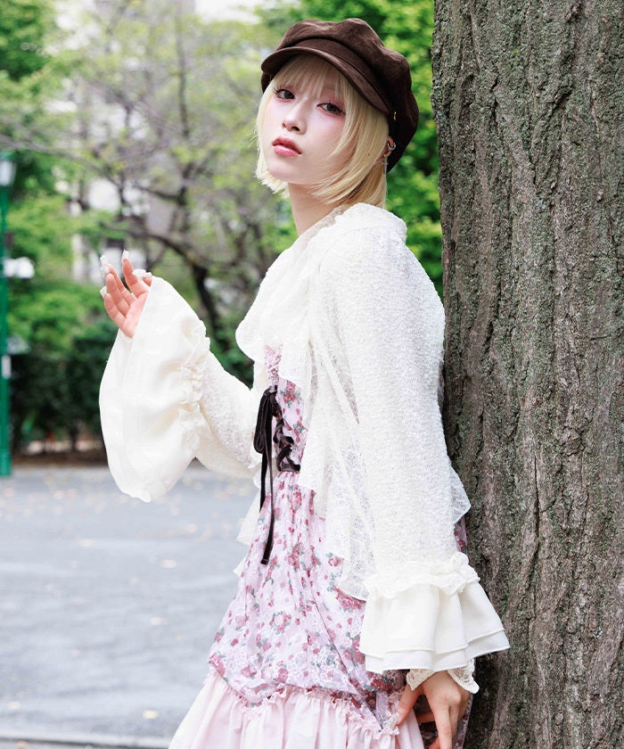 Cut Lace Bolero – axes femme from JAPAN