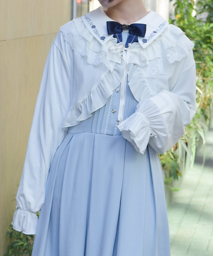 Frill Cut-and-Sewn Bolero – axes femme from JAPAN