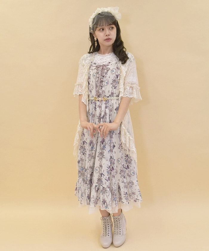Frill Lace Gown – axes femme from JAPAN