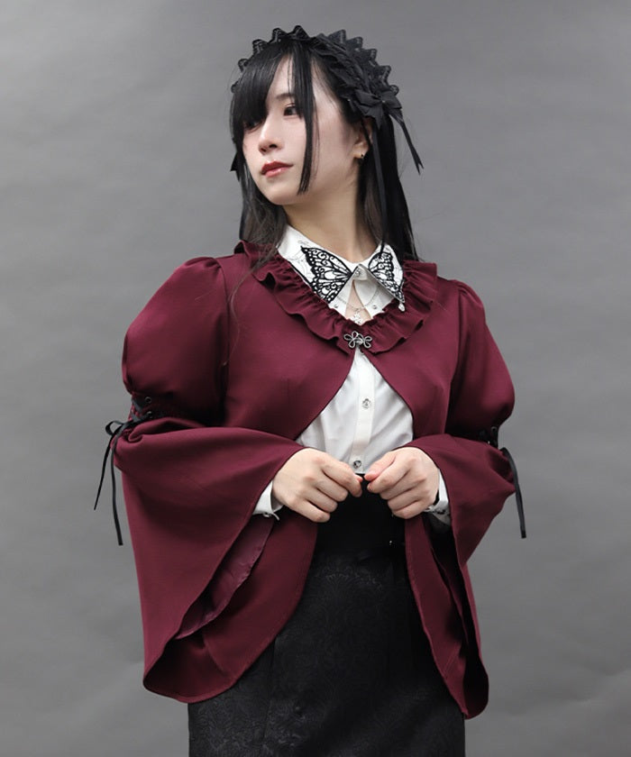 Flare Sleeve Bolero Jacket – axes femme from JAPAN