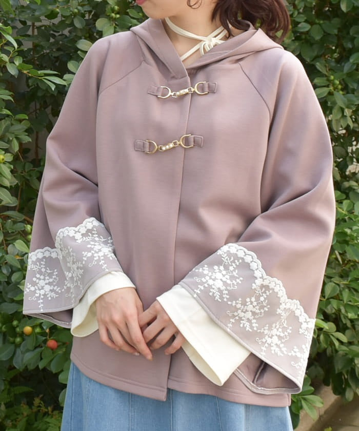 Double Knit Poncho – axes femme from JAPAN