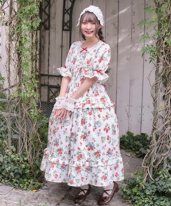 Classic Berry Dress (Made to Order) – axes femme from JAPAN