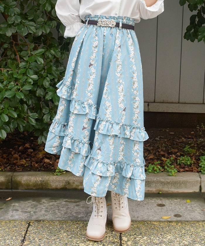 Jasmine Pattern Multi Way Skirt (Pre-order) – axes femme from JAPAN