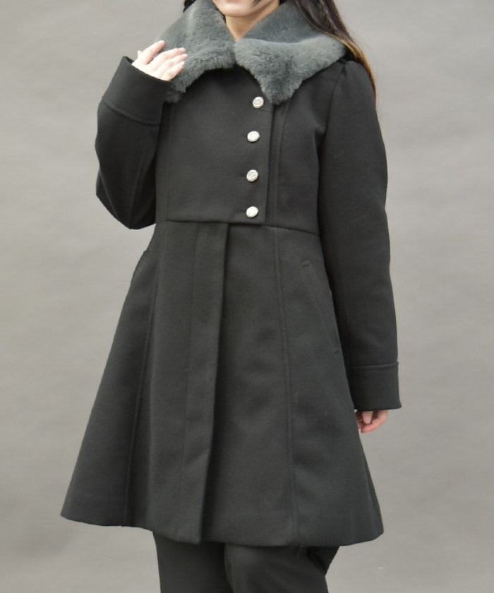 Asymmetric Military Coat – axes femme from JAPAN