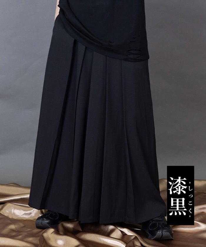 Pleated Hakama Pants – axes femme from JAPAN