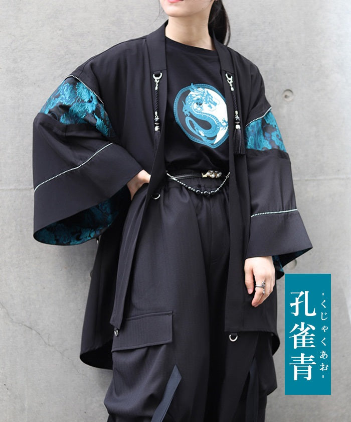 アクセサリー haori Kariginu Panel Haori with Tassel – axes femme from JAPAN
