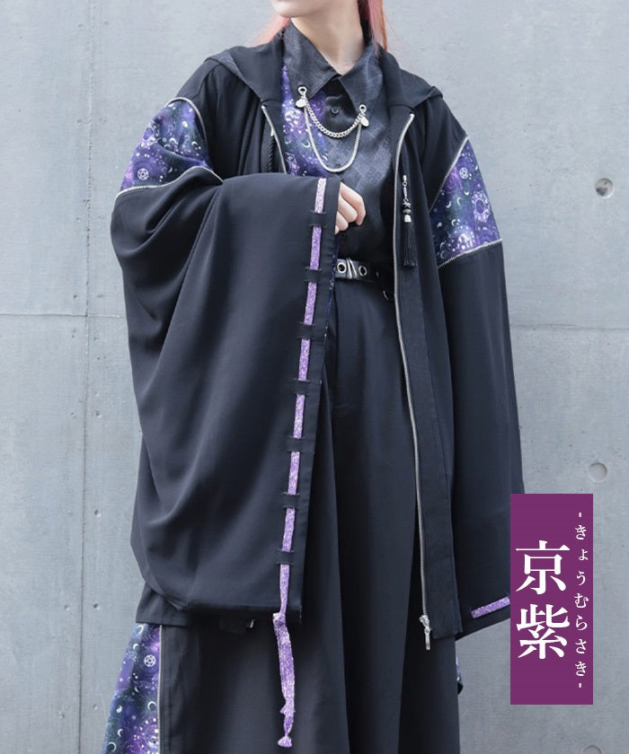 Onmyoji & Astrology Haori with Zipper – axes femme from JAPAN