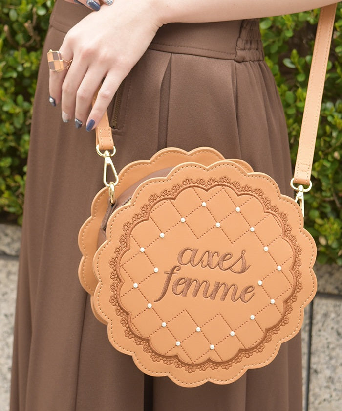 Cookie Motif Pochette – axes femme from JAPAN