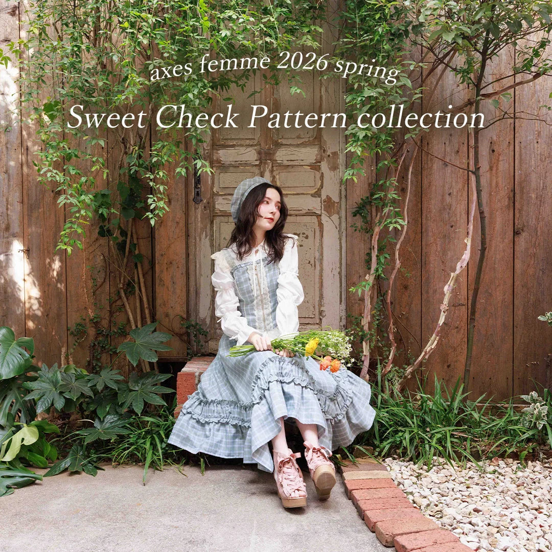 axes femme Sweet Check Pattern Collection – axes femme from JAPAN
