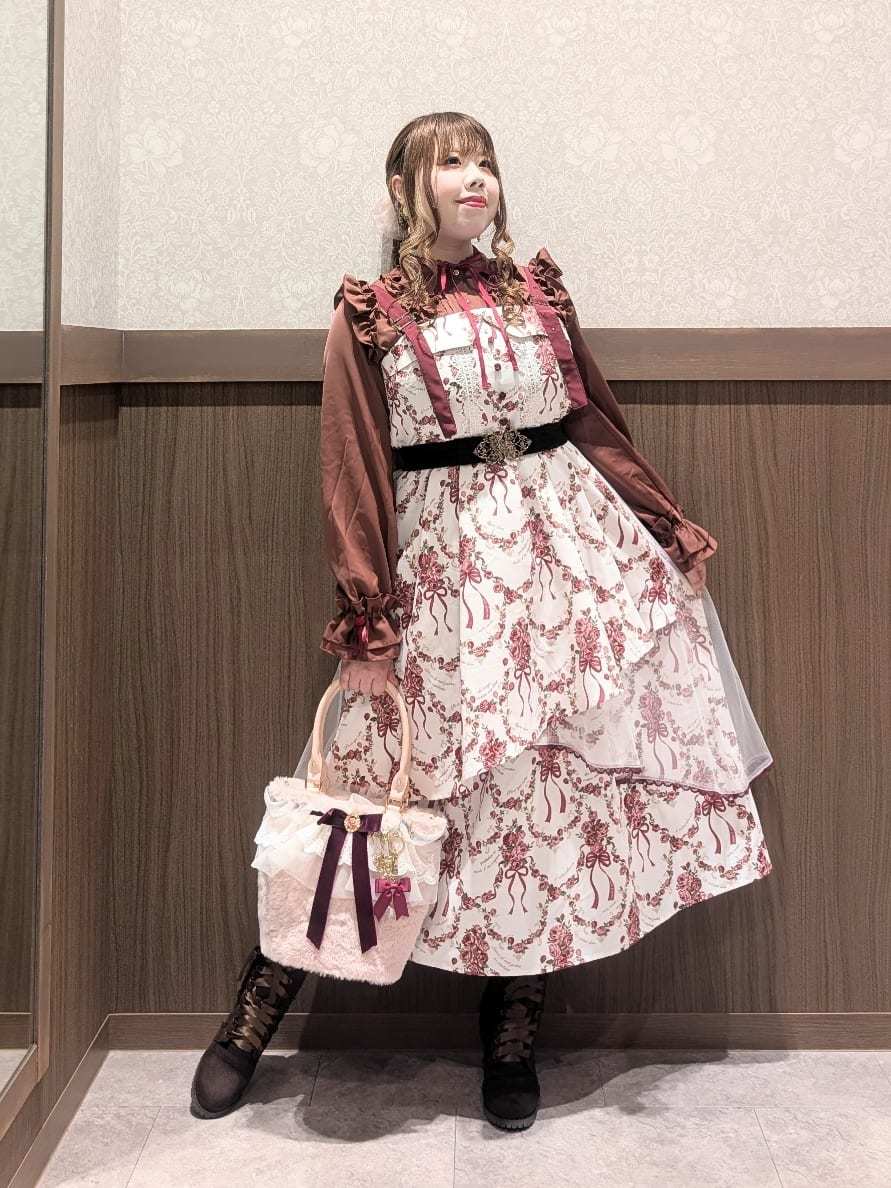 Outing Look with Lovely Roses and Ribbons💕 – axes femme from JAPAN