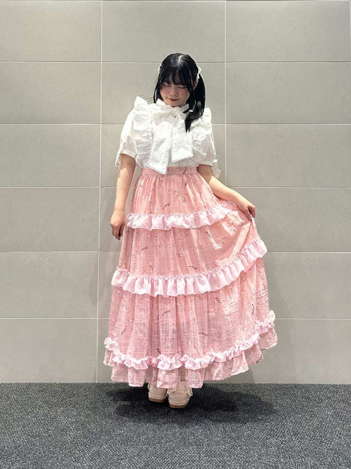 Pink Ribbon outfit🎀 – axes femme from JAPAN