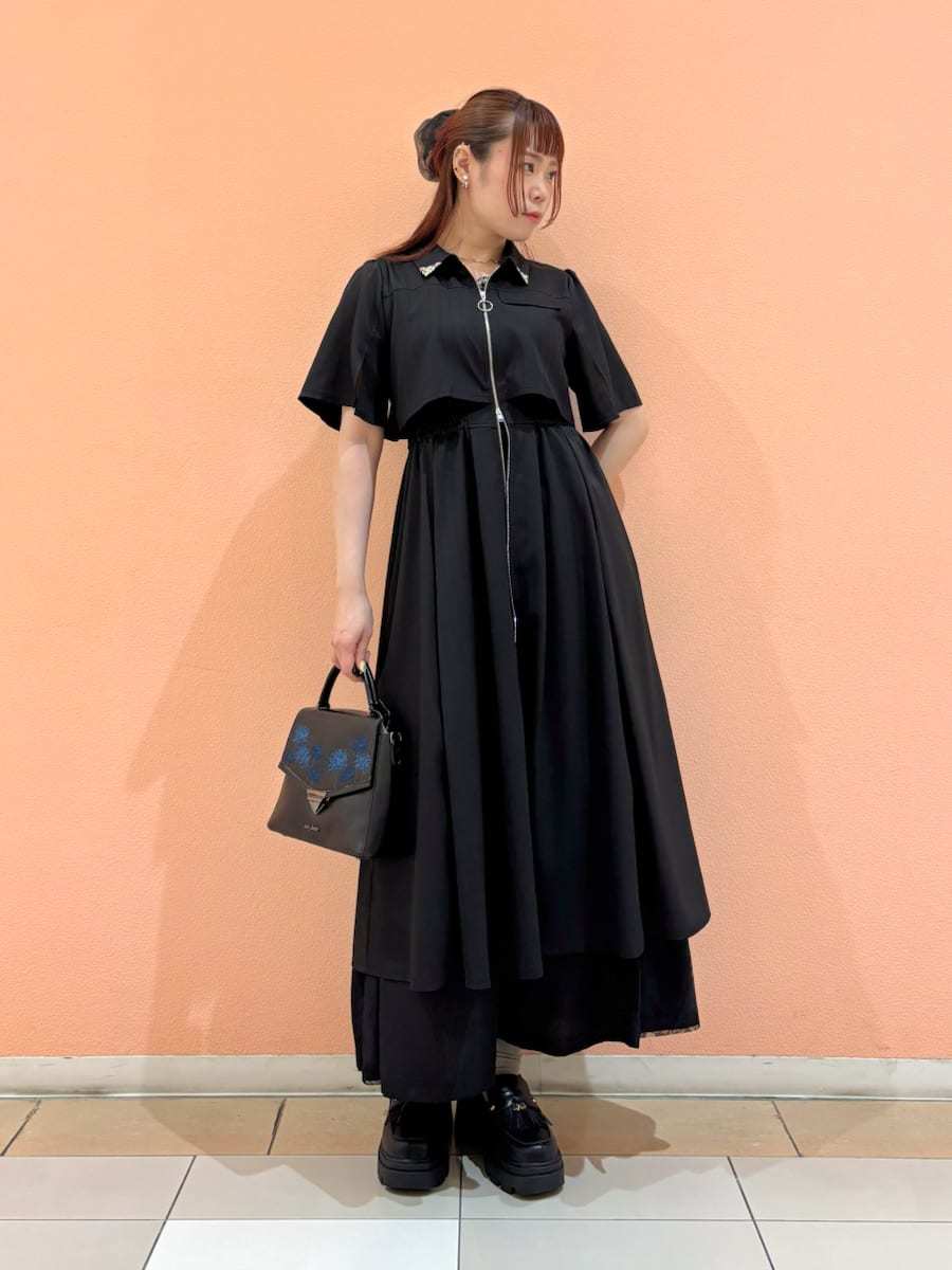 axes femme black dress Chic & Modern Outfit – from JAPAN lace maxi dress