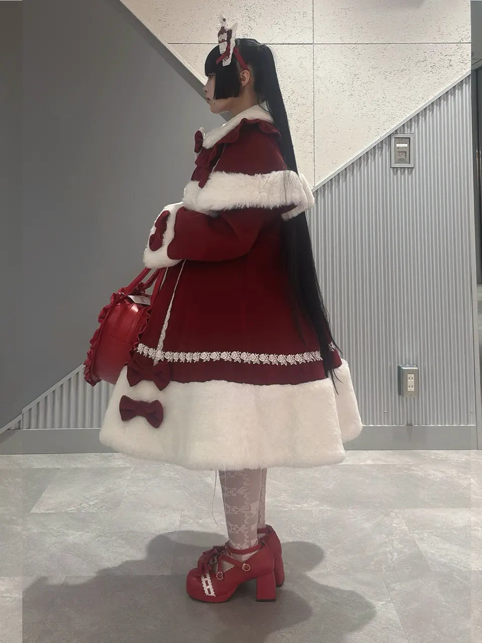 Snowy Girly Look 🎀 – axes femme from JAPAN
