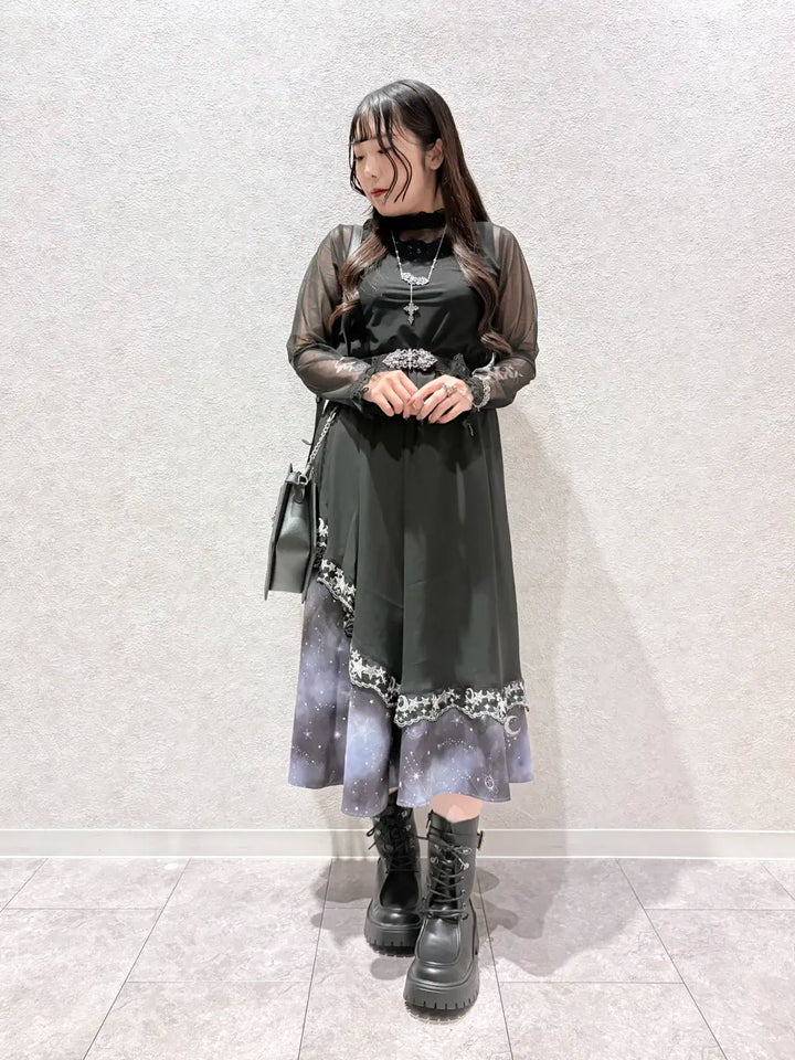 Mysterious Night Look 🌙 – axes femme from JAPAN