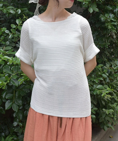 Boat Neck Dolman Knit