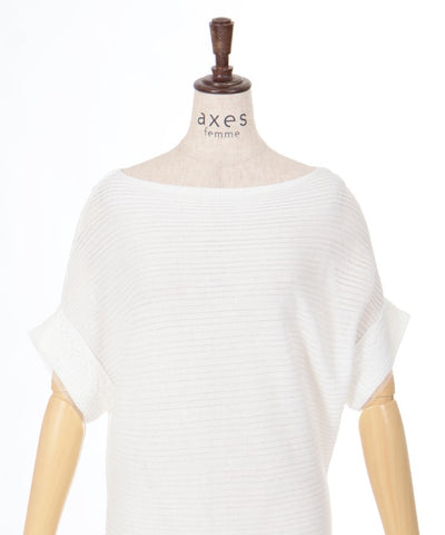 Boat Neck Dolman Knit