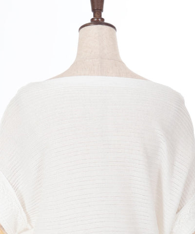 Boat Neck Dolman Knit