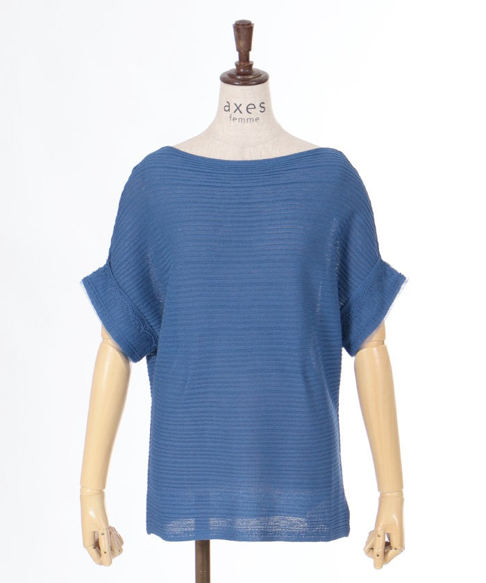 Boat Neck Dolman Knit