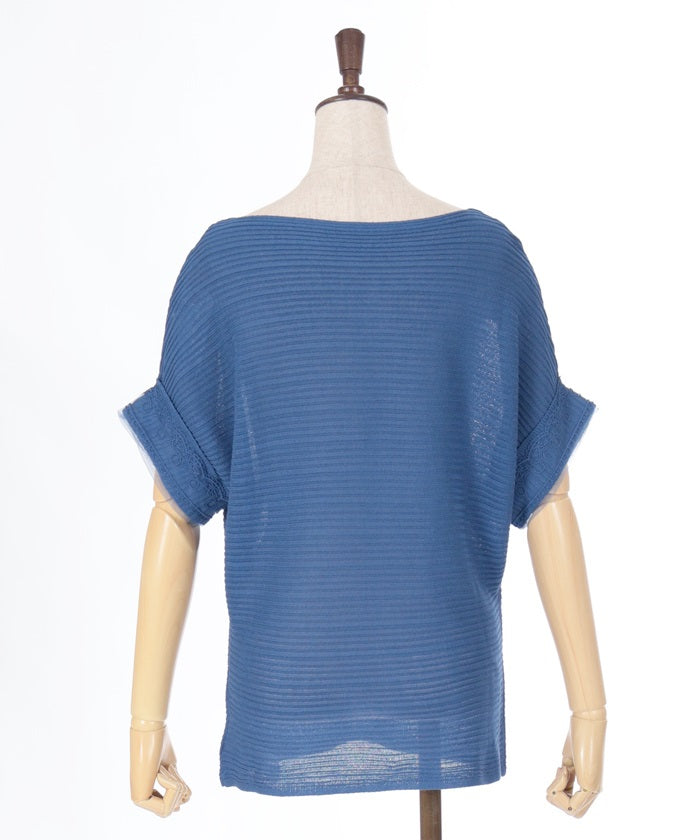 Boat Neck Dolman Knit