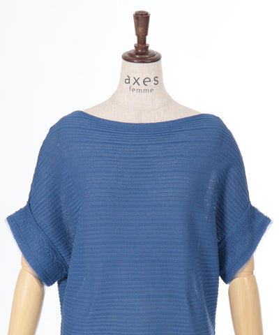 Boat Neck Dolman Knit