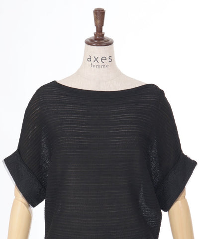 Boat Neck Dolman Knit