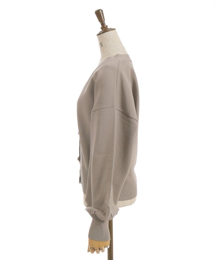 Gold Button Knit Cardigan