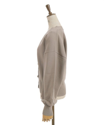 Gold Button Knit Cardigan