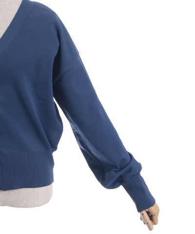 Gold Button Knit Cardigan