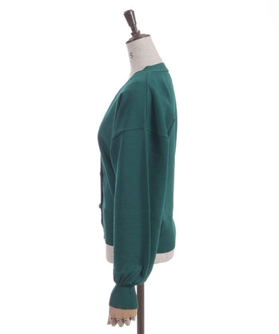 Gold Button Knit Cardigan