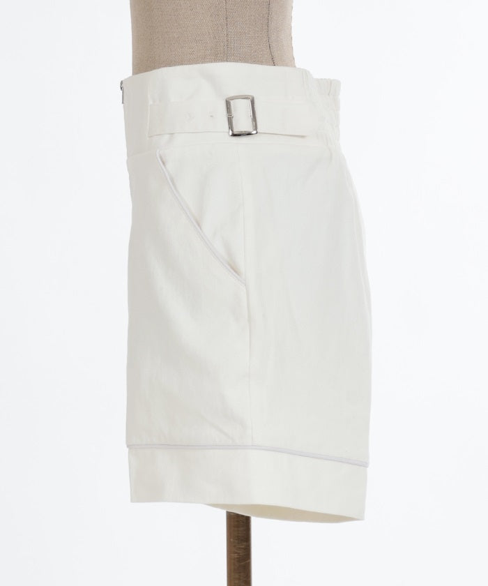 Belt Design Short Pants
