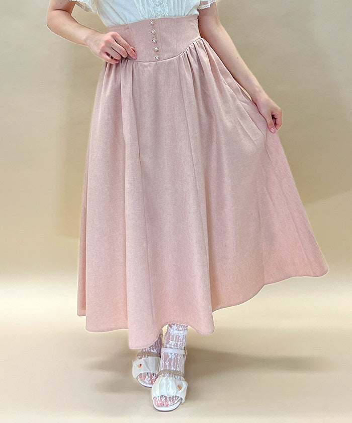 Corset Style High-Waisted Skirt – axes femme from JAPAN