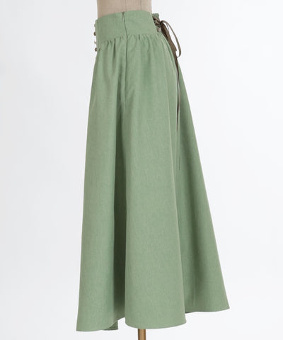 Corset Style High-Waisted Skirt