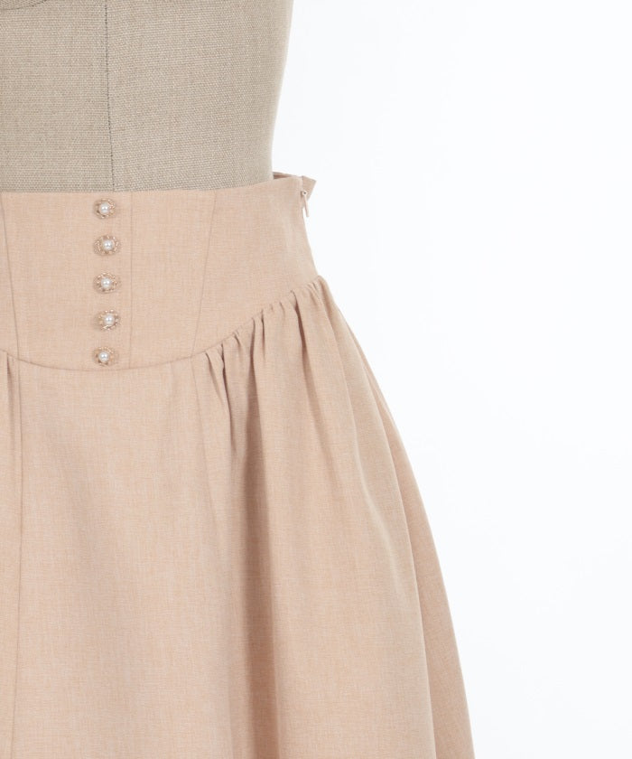 Corset Style High-Waisted Skirt – axes femme from JAPAN