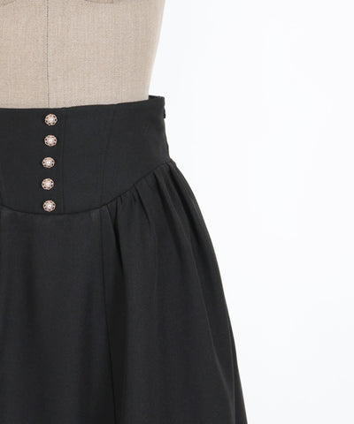 Corset Style High-Waisted Skirt