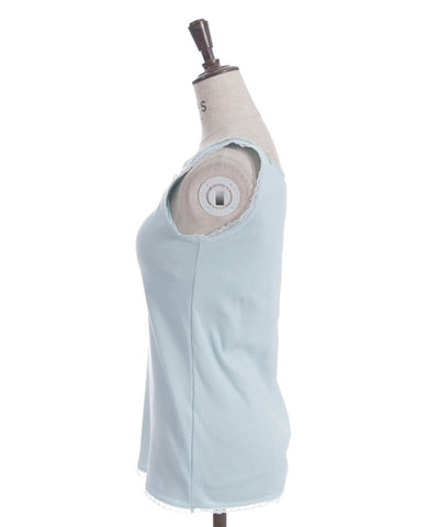 Rose Lace Tank Top with Built-in Cups