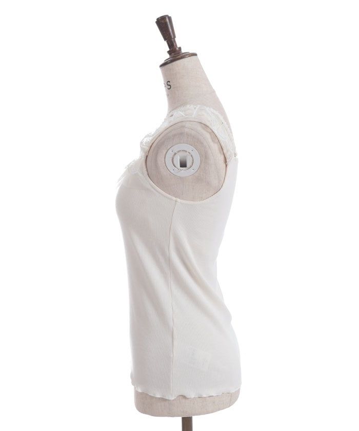 Strap Tank Top with Built-in Cups