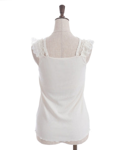 Strap Tank Top with Built-in Cups