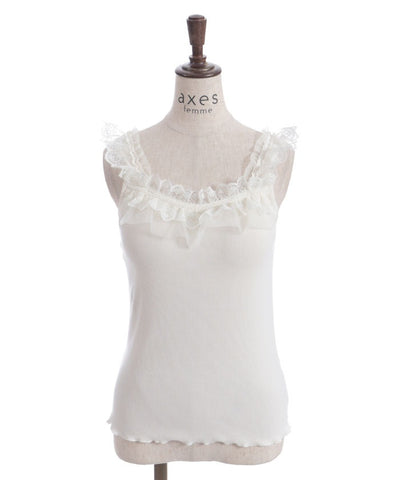 Strap Tank Top with Built-in Cups