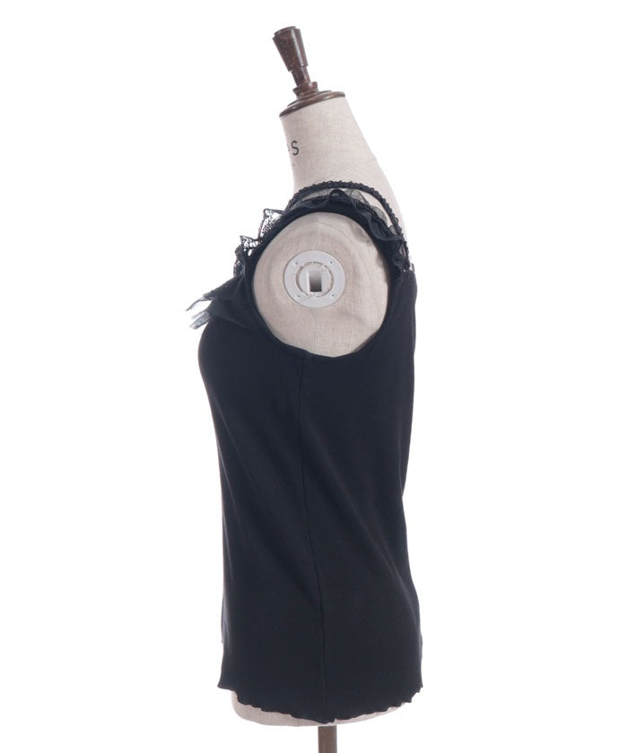 Strap Tank Top with Built-in Cups