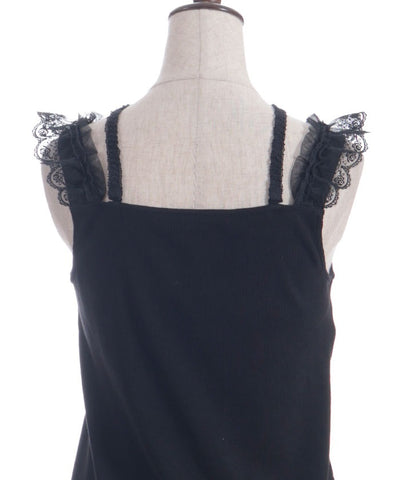 Strap Tank Top with Built-in Cups