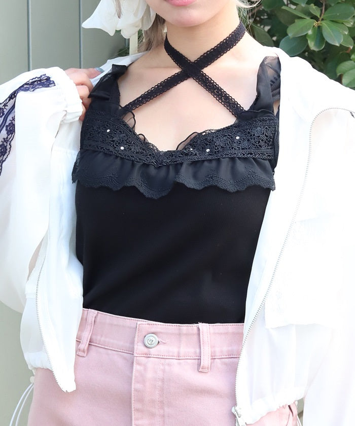Strap Cupped Tank Top – axes femme from JAPAN