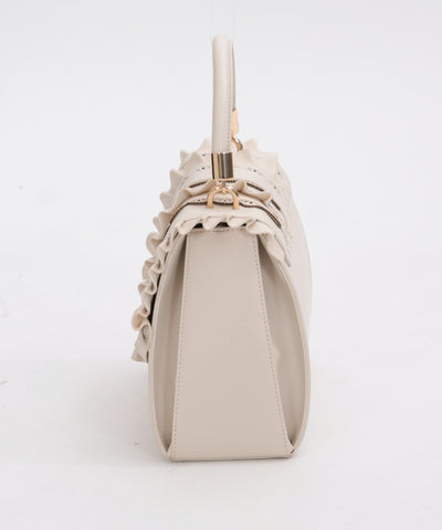 Scalloped & Frill Flap Bag