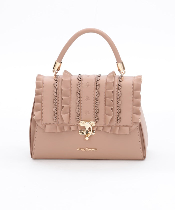［axes femme］鞄 Lace-Up Frill Bag – axes femme from JAPAN