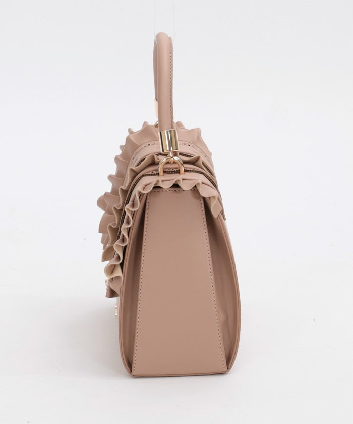 Scalloped & Frill Flap Bag