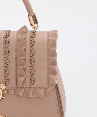 Scalloped & Frill Flap Bag