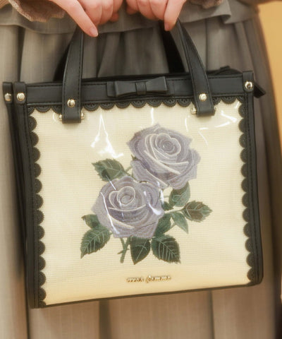 Rose Embroidery Square Bag (Pre-order)