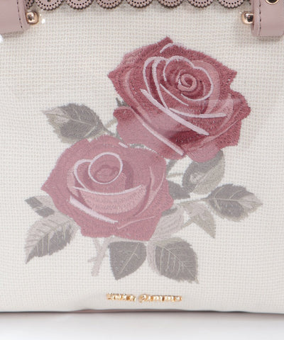 Rose Embroidery Square Bag (Pre-order)