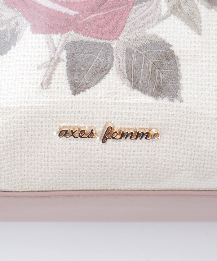 Rose Embroidery Square Bag (Pre-order)